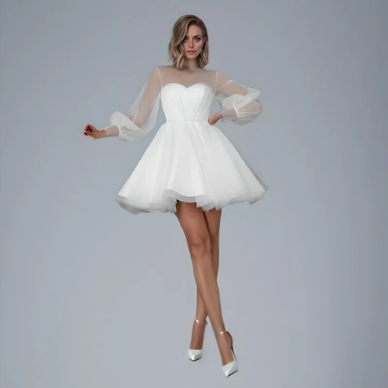 RIVER Short Wedding Dress