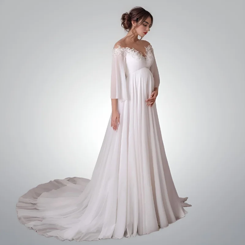 GRACE Maternity Wedding Dress