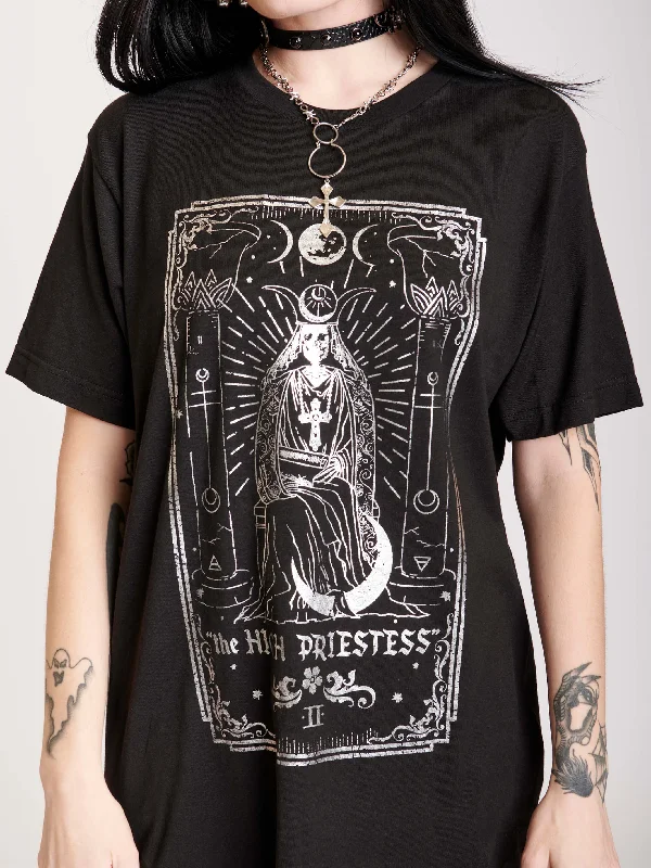 High Priestess Tarot T-shirt