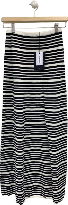 4th & Reckless Multi-Stripe Eva Skirt UK 6