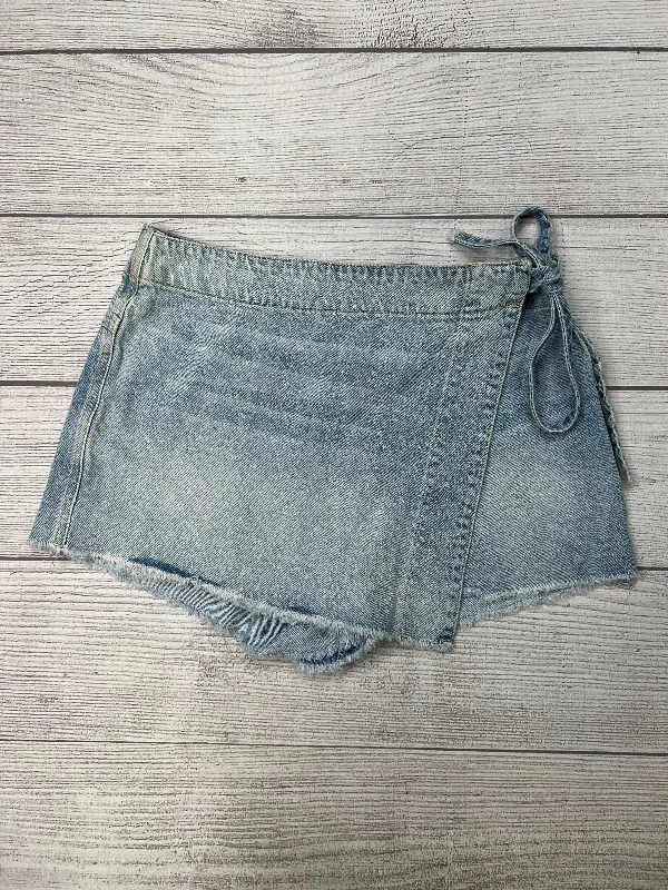 Skort By Free People In Denim, Size: 12