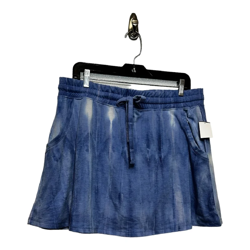 Skort By Silverwear In Blue, Size: L