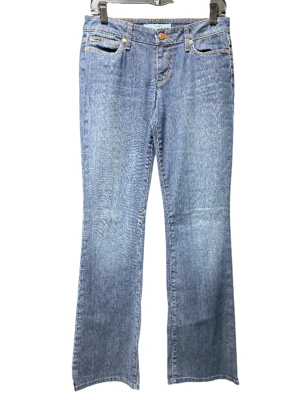 Jeans Flared By Joes Jeans In Blue Denim, Size: 6