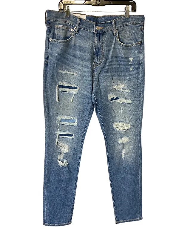 Jeans Skinny By H&m In Blue, Size: 14