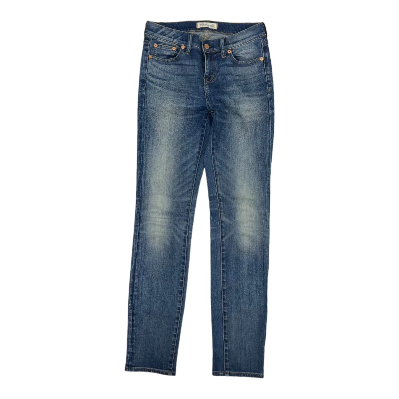 Jeans Straight By Madewell In Blue Denim, Size:2