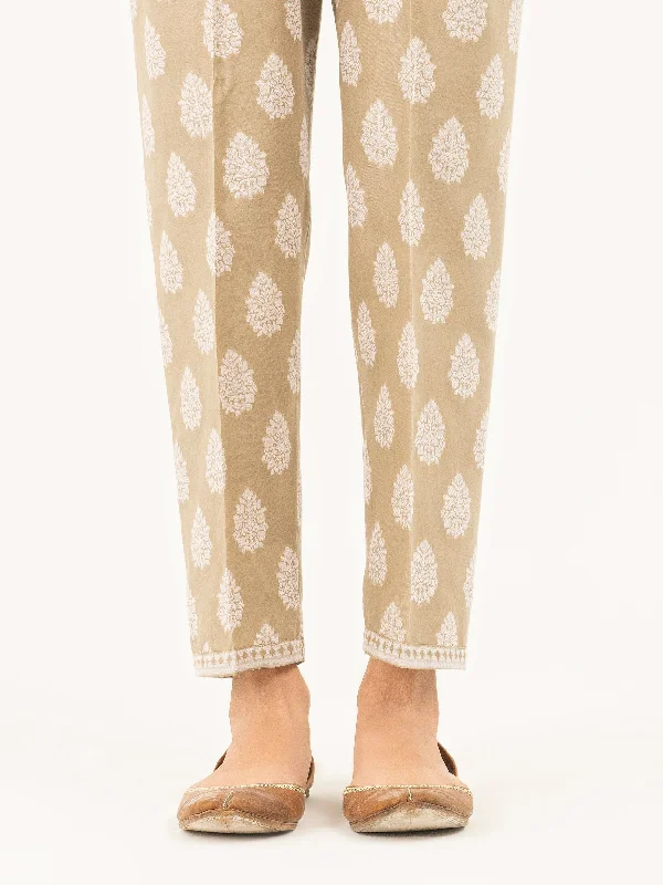 Printed Jacquard Trousers(Pret)