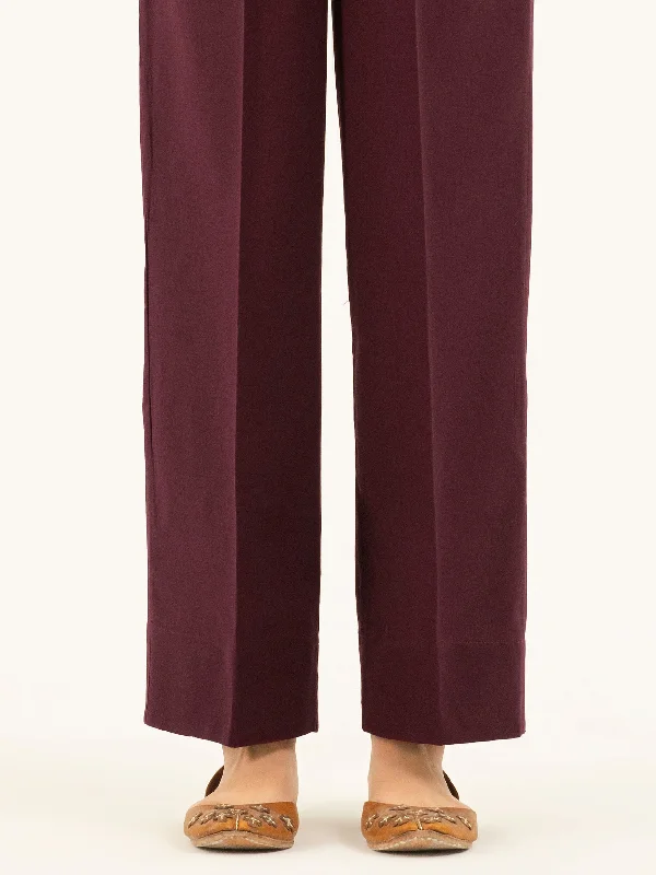 Dyed Khaddar Trousers(Pret)