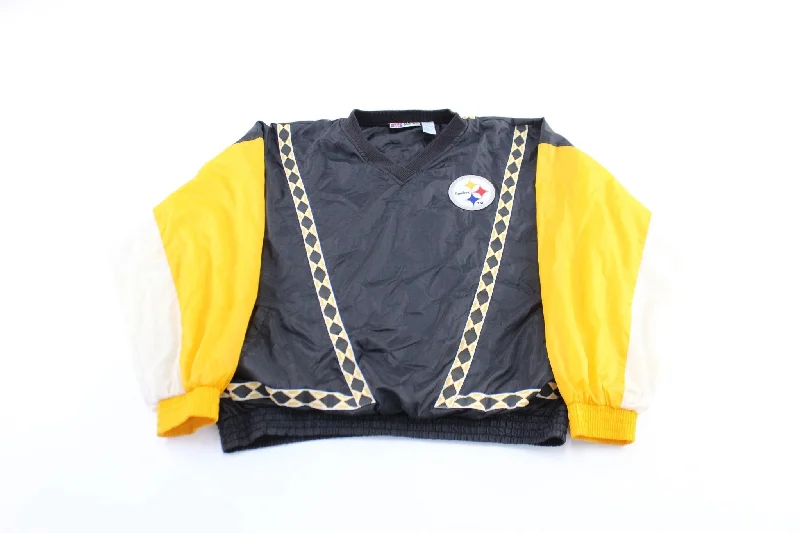 90's NFL Pittsburgh Steelers Windbreaker Jacket