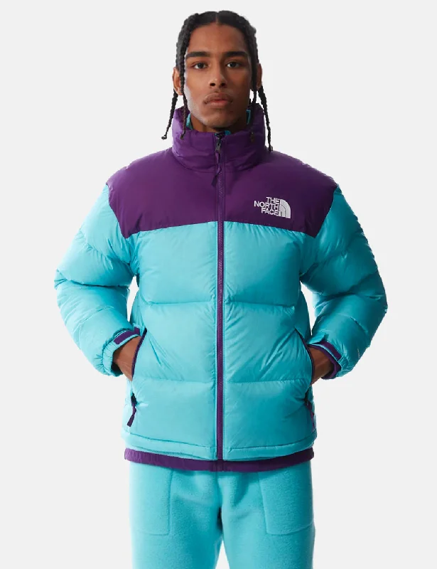 North Face 1996 Retro Nuptse Jacket - Trans Antarctic Blue