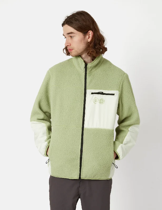 Purple Mountain Observatory Borg Fleece Jacket - Green