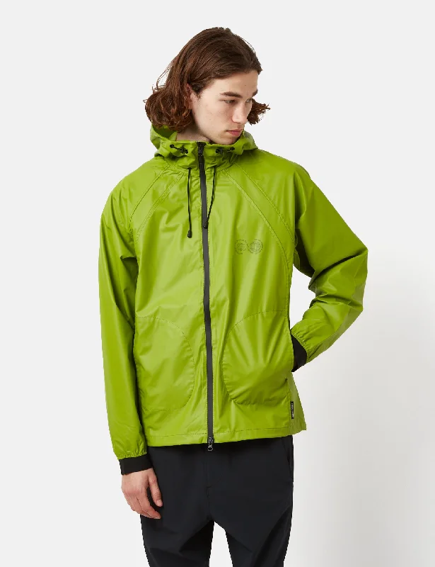 Purple Mountain Observatory Waxed Elements Jacket - Lima Bean Green