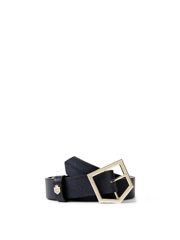 Sennowe Belt - Navy Leather