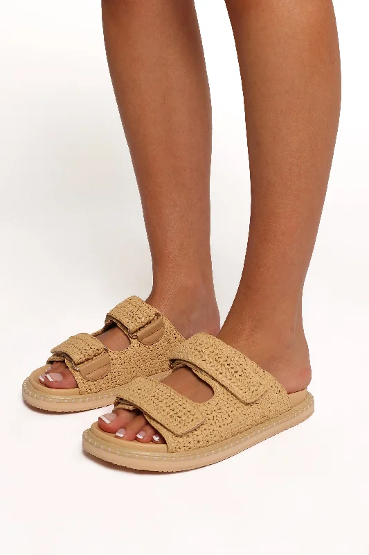 Payo Slide - Natural Raffia