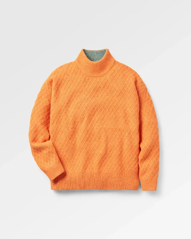 Hinterland Recycled Knitted Jumper - Apricot