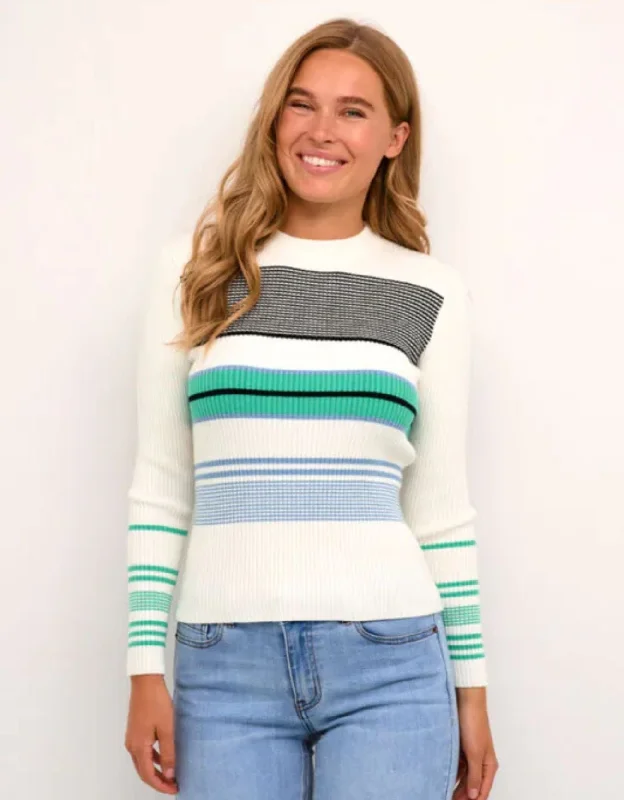 Kaffe Bolette Pullover CHALK