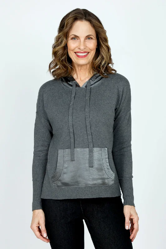 LoLo Luxe Hoodie with Satin Pocket